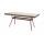  "Латте" плетеный стол из искусственного ротанга 140х80см, цвет соломенный, фото 2 