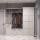  Каталея Тумба с вешалкой 2-х дверная в комплекте накладка «Каретная стяжка» антивандальная ткань, белая эмаль, фото 2 
