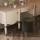  София Туалетный стол с зеркалом и пуфом, беж-велюр зеленый, фото 4 