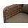  "Прованс" диван из искусственного ротанга трехместный, цвет коричневый, фото 7 