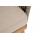  "Мальорка" диван 3-местный плетеный из роупа, основание дуб, роуп серо-коричневый 23мм, ткань бежевая 052, фото 5 