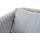  "Монако" диван 2-местный плетеный из роупа, каркас алюминий светло-серый (RAL7035) муар, роуп светло-серый 40 мм, ткань светло-серая, фото 6 