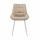  Стул DikLine 226 поворотный B03 BEIGE, ножки белые, фото 2 