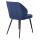  Стул DikLine 222М микровелюр Z20 синий, ножки черные, фото 3 