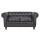  Диван Chesterfield Black Leather 2S, фото 1 