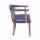  Стул Tanner Blue Leather, фото 3 