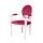  Стул Diella Pink, фото 4 