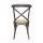  Стул Cross Back Silver, фото 3 