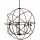  Люстра Foucault'S Orb Crystal Nude D62, фото 1 