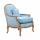  Кресло Aldo Light Blue, фото 2 