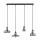  Люстра Boretto Smoke Glass Rectangle, фото 1 