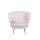  Кресло Pearl Pink Boucle, фото 1 