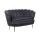  Дизайнерский двухместный диван Pearl Double Black, фото 2 