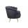  Дизайнерский двухместный диван Pearl Double Black, фото 3 