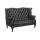  Кожаный дизайнерский диван Royal Sofa Black, фото 2 