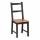  Обеденный комплект Соната (стол + 4 стула) / Sonata dining set массив сосны, стол: 120х75х73см  стул :41х50х95см, антик/чёрный, фото 3 