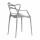  Стул Cat Chair (mod. 028) пластик, 53 x 59 x 82,5 см, темно-серый (Dark grey NX-GR-20) (Комплект из 2 шт.), фото 3 