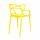  Стул Cat Chair (mod. 028) пластик, 53 x 59 x 82,5 см, желтый (Yellow Y-01) (Комплект из 2 шт.), фото 3 