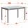  Обеденный комплект Соната (стол + 4 стула) / Sonata dining set массив сосны, стол: 120х75х73см  стул :41х50х95см, антик/чёрный, фото 9 