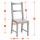  Обеденный комплект Соната (стол + 4 стула) / Sonata dining set массив сосны, стол: 120х75х73см  стул :41х50х95см, антик/чёрный, фото 8 