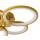  Люстра Oris 4 rings gold, фото 2 