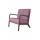  Низкое кресло Mody Pink, фото 1 