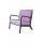  Низкое кресло Mody Purple, фото 1 