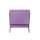 Низкое кресло Mody Purple, фото 3 