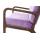  Низкое кресло Mody Purple, фото 4 