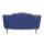  Дизайнерский двухместный диван Darcy 2 Blue, фото 4 