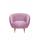  Мягкое кресло Small Benee Pink, фото 2 
