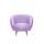  Мягкое кресло Small Benee Purple, фото 2 