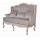  Двухместный дизайнерский диван Brody Double grey, фото 2 