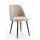  Стул DikLine 335 B03 BEIGE, ножки черные, фото 1 