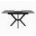  Стол DikLine DI100 Камень Пьетра Гриджиа чёрный/опоры черные (2уп.), фото 2 
