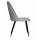  Стул DikLine 324 поворотный B22 GREY, ножки черные, фото 3 