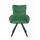  Стул DikLine 501 поворотный NS Pine зеленый, ножки черные, фото 2 
