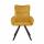  Стул DikLine 501 поворотный NS Gold горчица, ножки черные, фото 2 