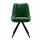  Стул DikLine 504 поворотный BL10 зеленый, ножки черные, фото 4 