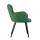  Стул DikLine 503 поворотный NS Pine зеленый, ножки черные, фото 3 