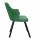  Стул DikLine 235 поворотный, NS Pine зеленый, ножки черные, фото 3 