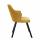  Стул DikLine 235 поворотный, NS Gold горчица, ножки черные, фото 4 