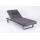  Шезлонг КОСТА С на колесах, каркас карбон, матрас антрацит (с подушкой), фото 5 