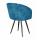  Стул DikLine 442 поворотный, M19 бирюза, ножки черные, фото 2 