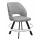  Стул DikLine 274 поворотный SB6/A3 св.сер, ножки черные, фото 1 