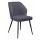  Стул DikLine 222M B28 ANTRACITE, ножки черные, фото 1 