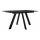  Стол DikLine DKD140, керамика 140(180)х80, мрамор черный матовый, опоры черные (2 уп.), фото 1 