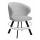  Стул DikLine 249 поворотный, B22 GREY, ножки черные, фото 1 