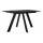 Стол DikLine DKD120, керамика 120(160)х80, мрамор черный матовый, опоры черные (2 уп.), фото 1 