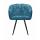  Стул DikLine 442 поворотный, M19 бирюза, ножки черные, фото 4 